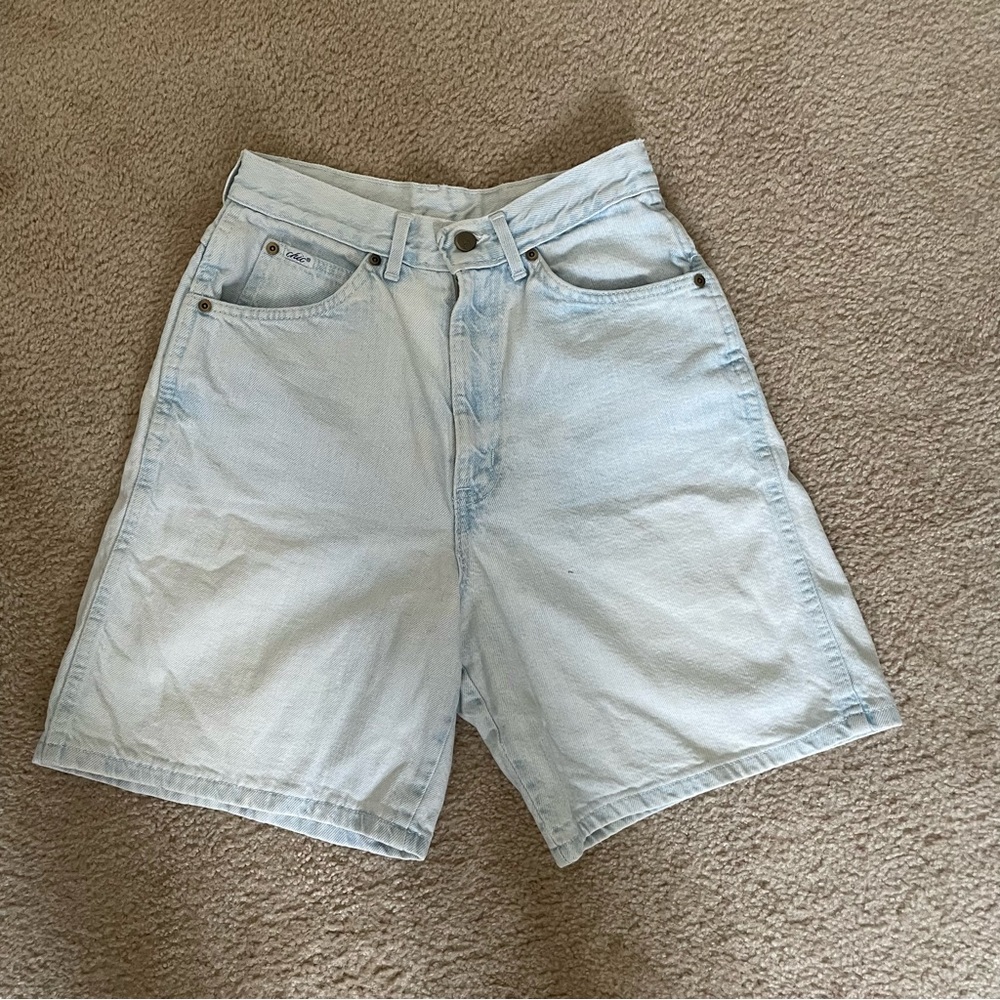High rise mom shorts